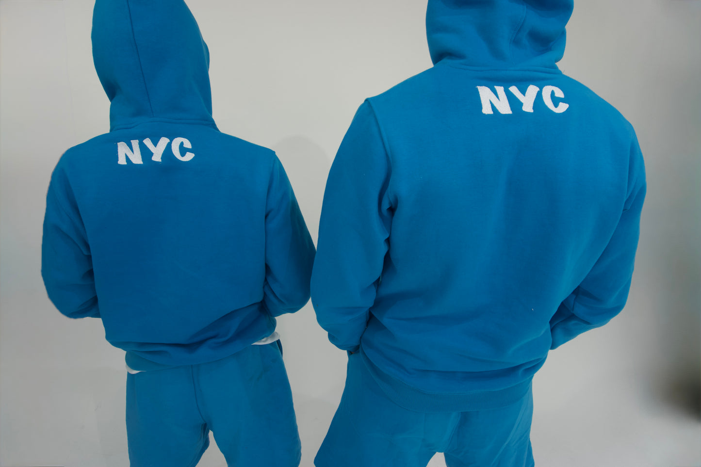 MIAMI BLUE "RHINESTONE HOODIE"