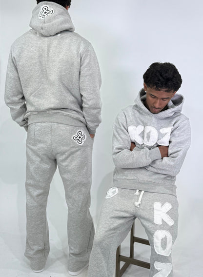 WOLF GREY "RHINESTONE HOODIE"