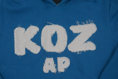 MIAMI BLUE "RHINESTONE HOODIE"